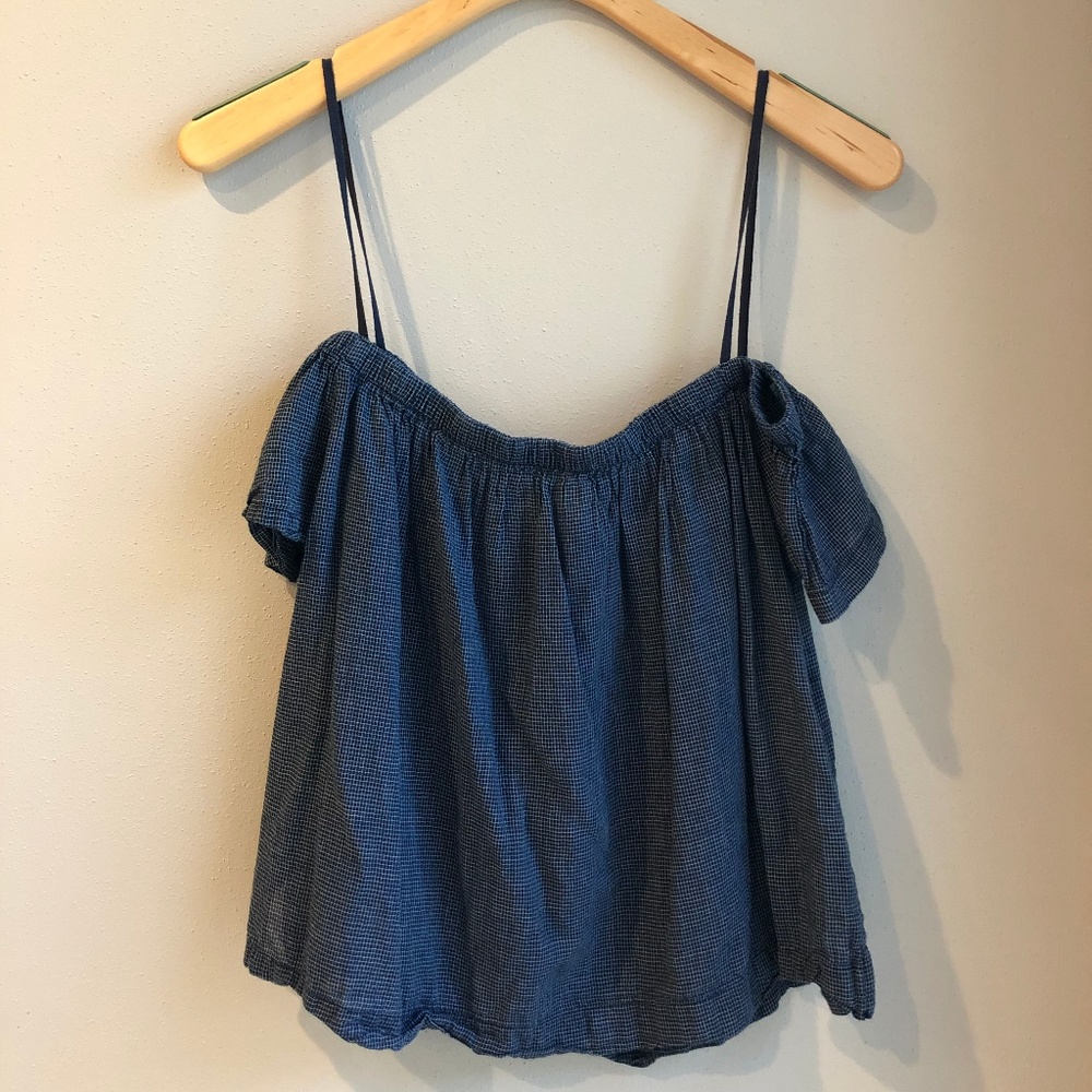 Anthropologie Cloth & Stone Off-the-Shoulder Top